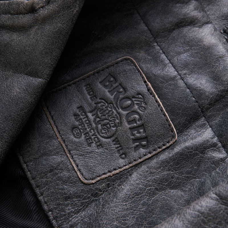 Mootorratta jakk BROGER Ohio Vintage hall allahindlus