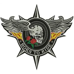 Born To Ride plaaster