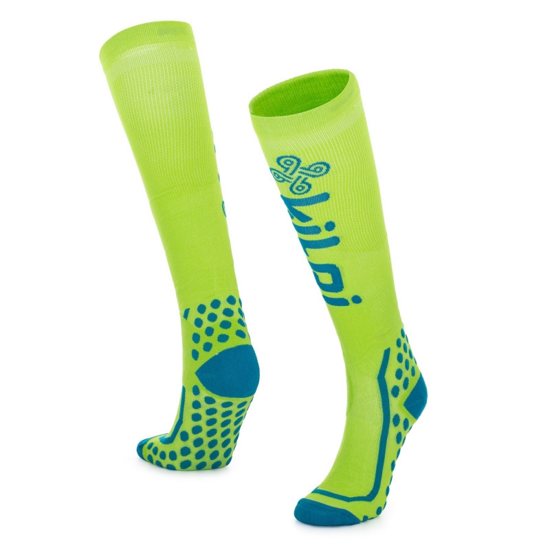 Podkolenky Kilpi Compress světle zelené výprodej