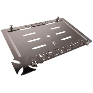 Roostevabast terasest alusplaat SK numbrimärgi all Live To Ride Slovakia allahindlus