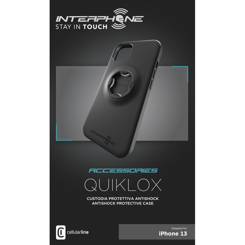Kaitsekate Interphone QUIKLOX Apple iPhone 13 jaoks must