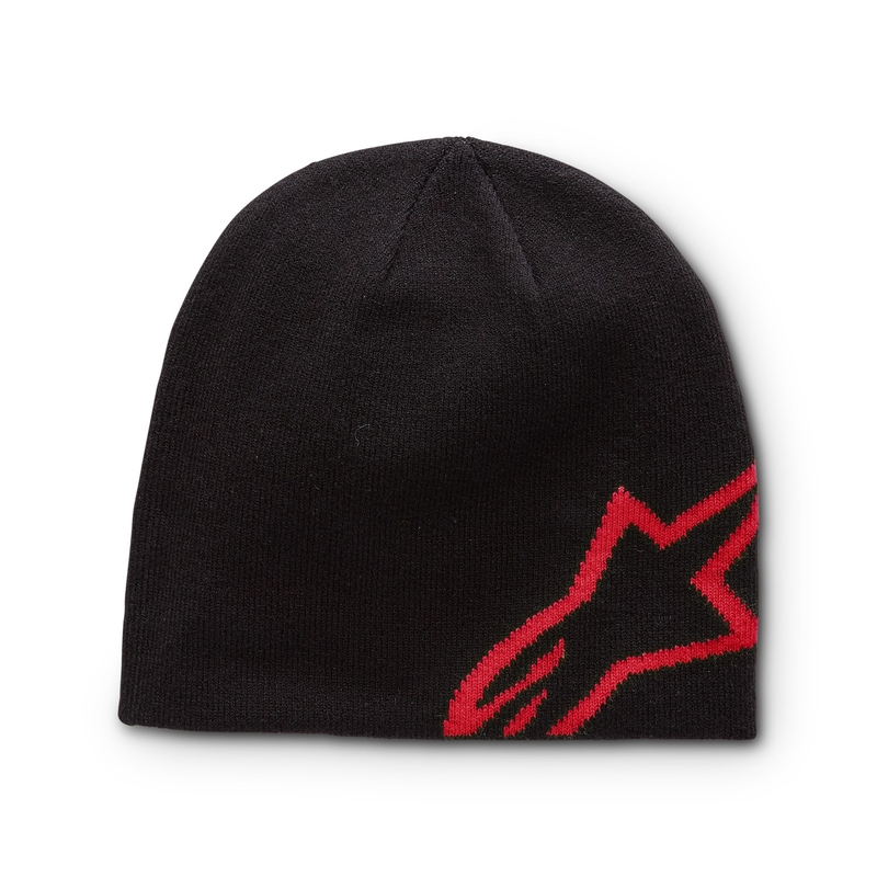 Alpinestars Corp Shift Beanie must ja punane