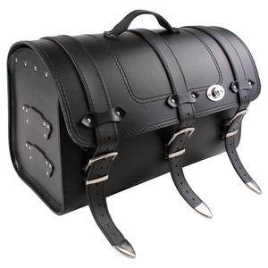 Chopper RSA-131A nahast mootorratta kohver koos lukuga