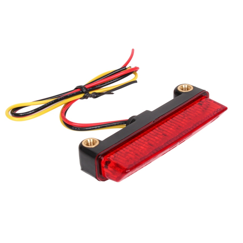 LED koncové zadní světlo R-TOOL s červeným sklem