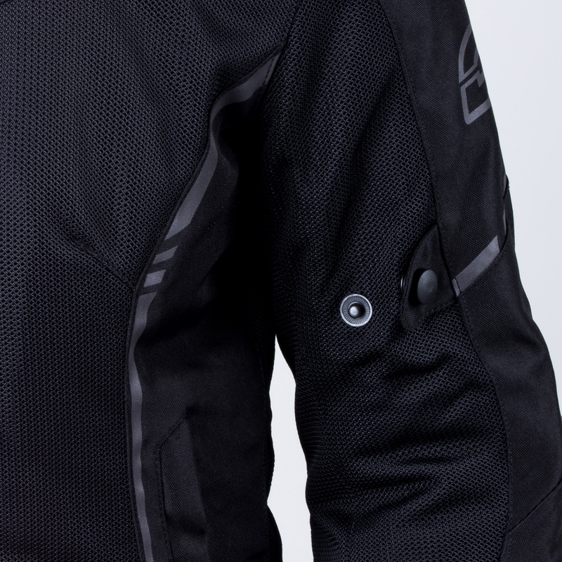 Naiste Ozone Jet II must mootorratta jakk allahindlus