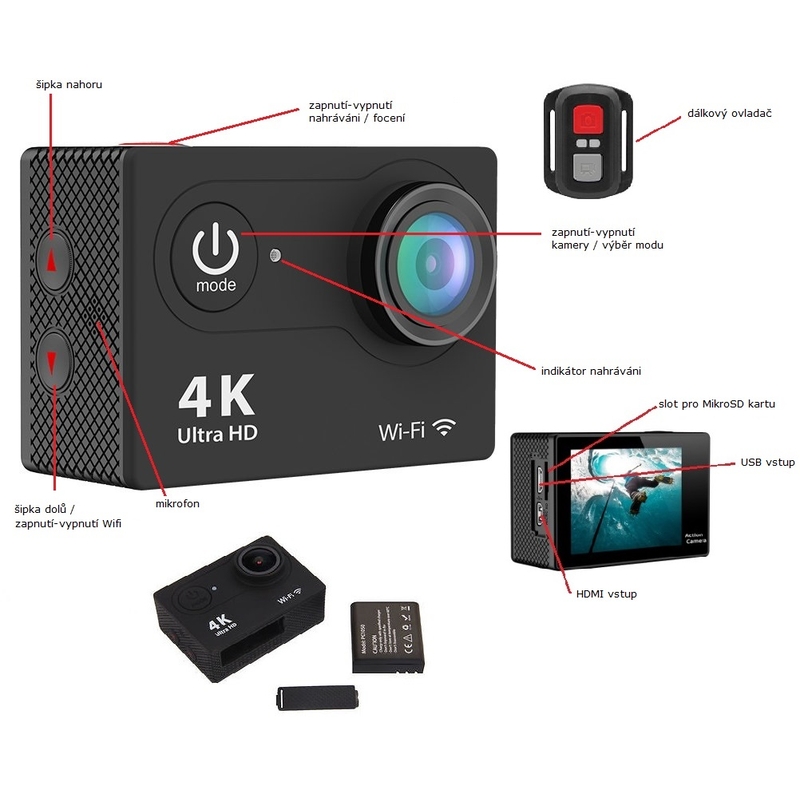 Outdoorová kamera H9R