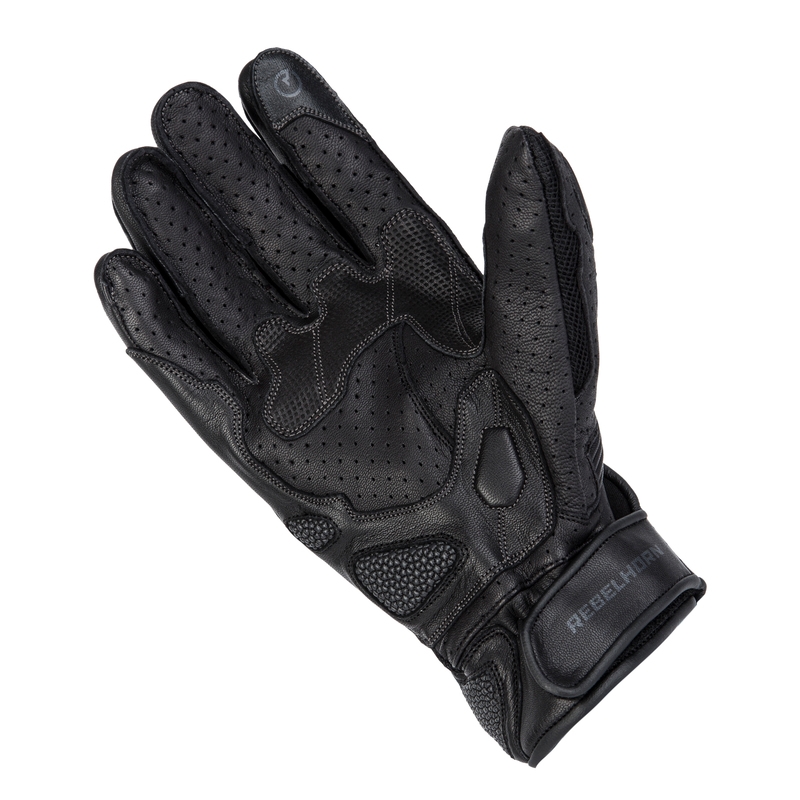 Rebelhorn Flux II mootorratta kindad mustad