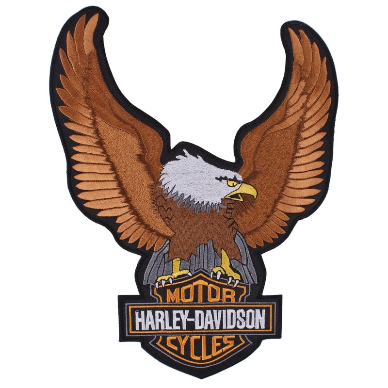 Patch Eagle Harley Davidson - suur