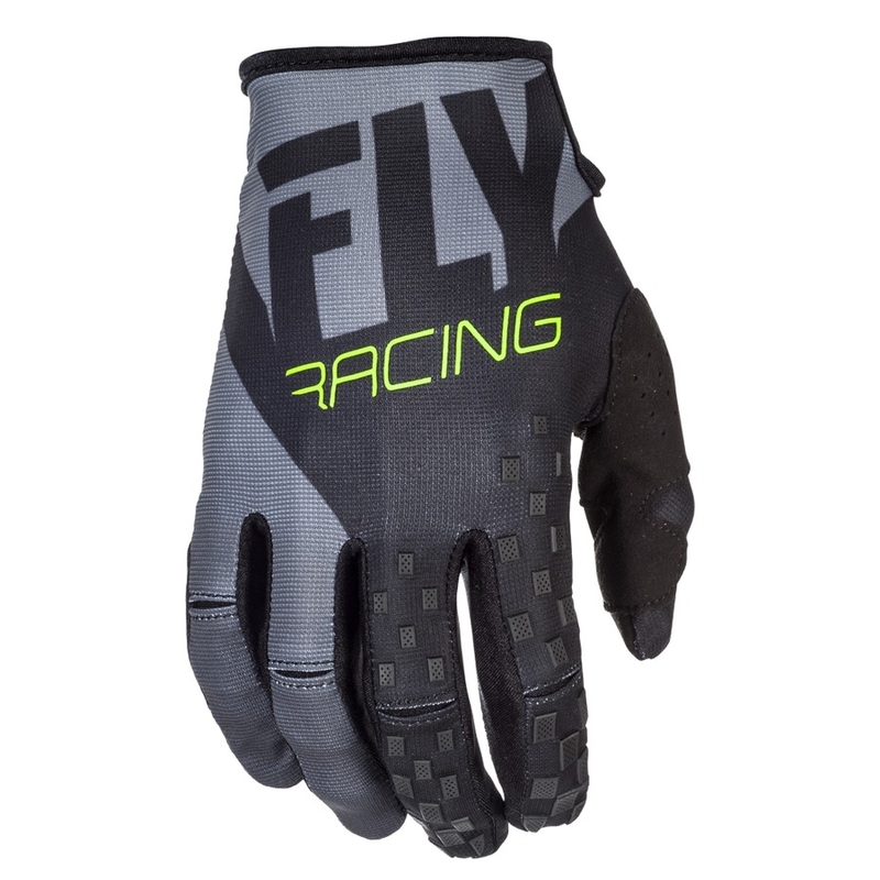 Motokrosové rukavice FLY Racing Kinetic 2018 - USA černo-šedé