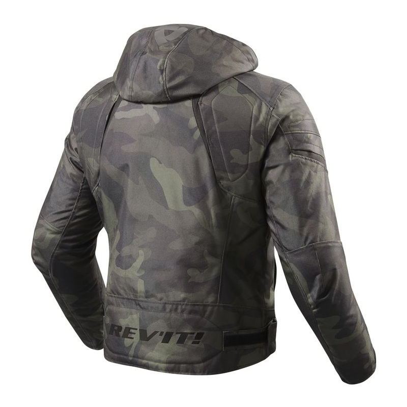 Bunda na motorku Revit Flare zelená výprodej