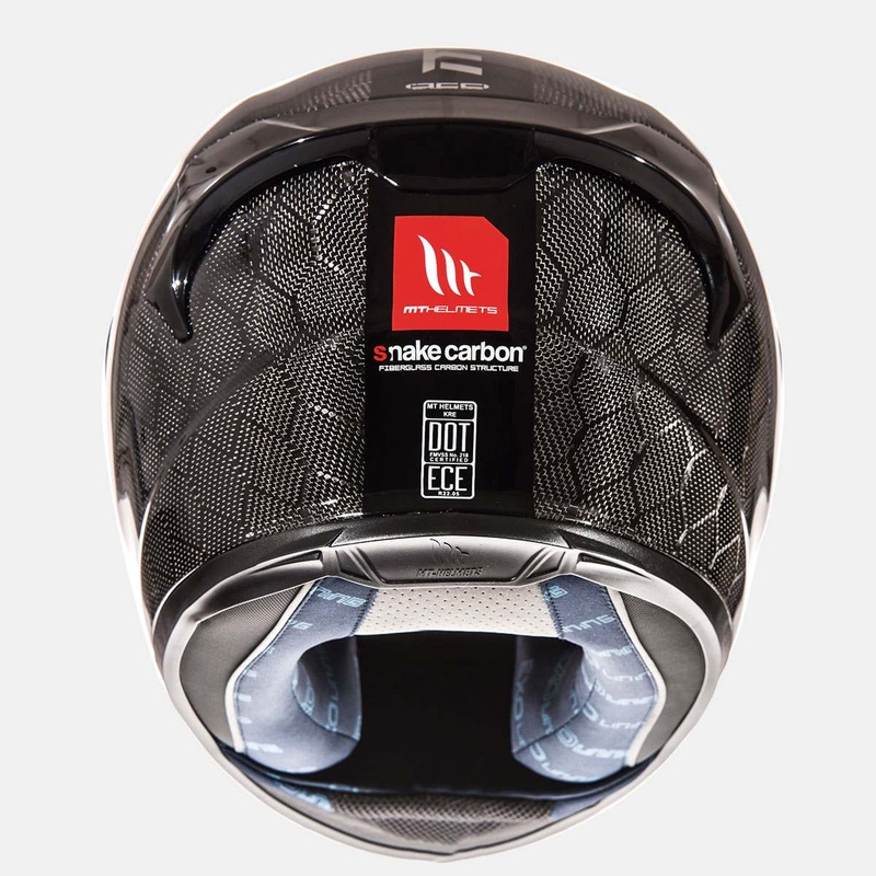 Integrální přilba na motorku MT Kre Snake Carbon