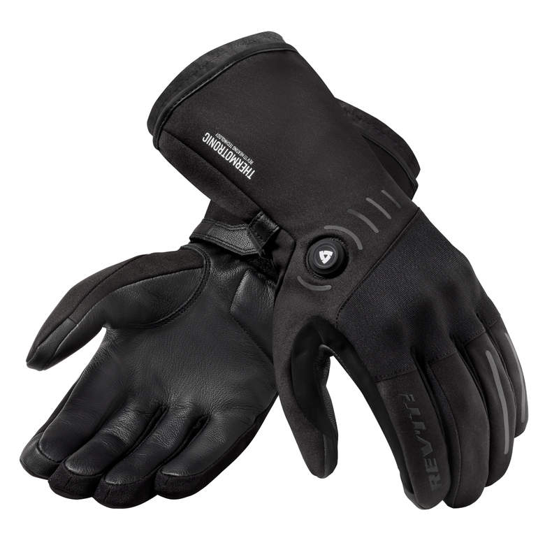 Soojendusega mootorratta kindad Revit Freedom H2O mustad