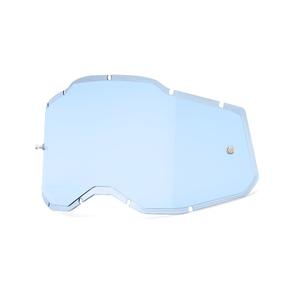 Plexi 100% Injected Racecraft 2/Accuri 2/Strata 2 sinine (Anti-fog)