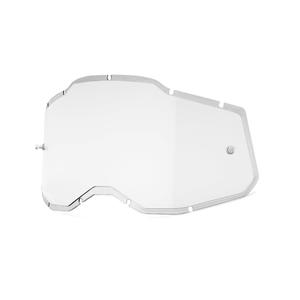 Plexi 100% Injected Racecraft 2/Accuri 2/Strata 2 läbipaistev (Anti-fog)