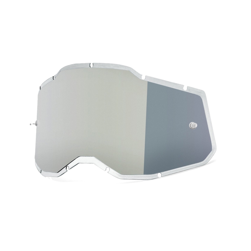 Plexi 100% Injected Racecraft 2/Accuri 2/Strata 2 hõbedane peegel (Anti-fog)