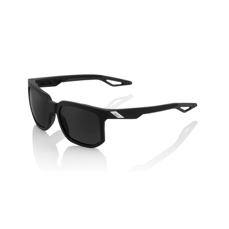 100% CENTRIC Matte Crystal Black Black päikeseprillid (mustad prillid)