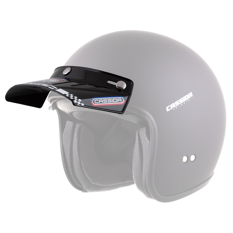Lame visiir Cassida Oxygen Racing Spirit kiivritele must