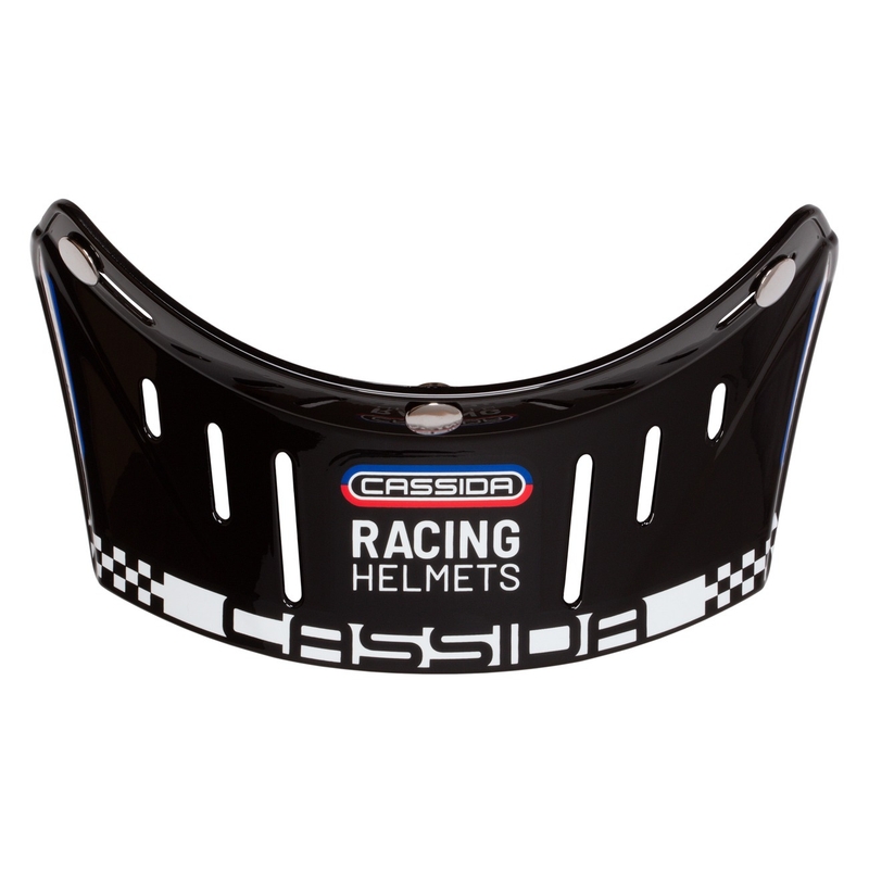 Lame visiir Cassida Oxygen Racing Spirit kiivritele must