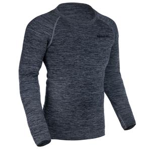 Oxford Advanced Base Layer Black-Grey Thermal T-särk - pikkade varrukatega