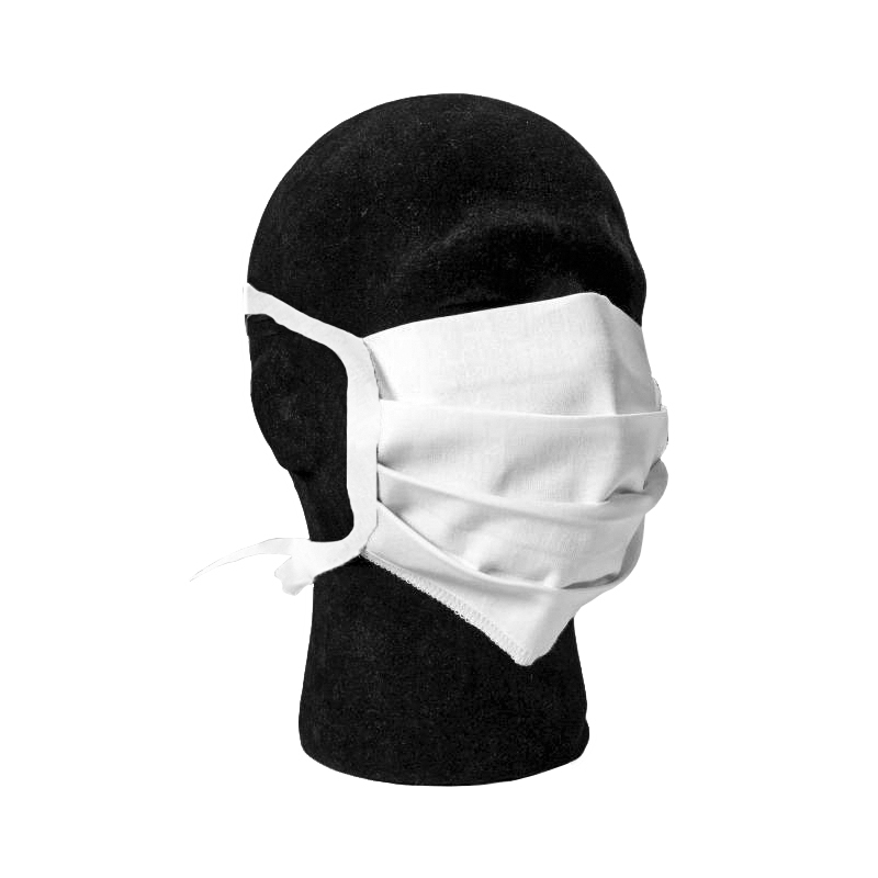 Puuvillane drape valge
