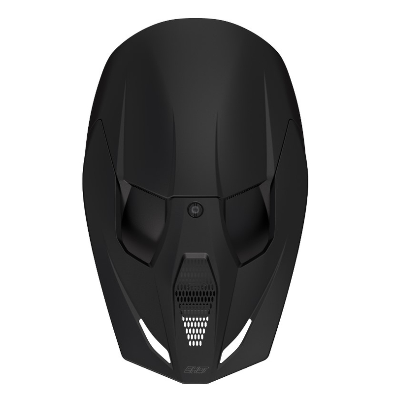 Motokross kiiver Shot Race Solid Black allahindlus