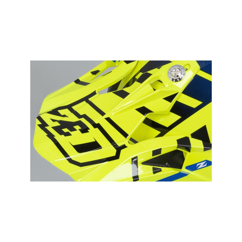 Motokrosová přilba ZED X1.9 modro-fluo žluto-černo-bílá