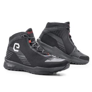 Naiste Eleveit Town Air Mustad mootorratta saapad