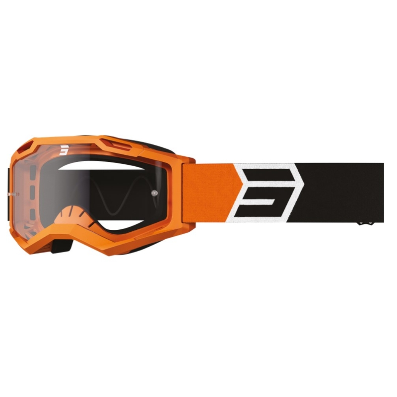 Motokrossiprillid Shot Assault 2.0 Solar must-oranž
