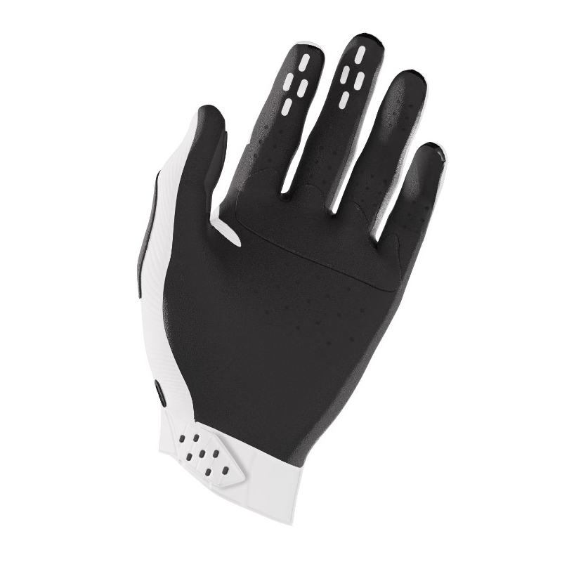 Motokrossi kindad Shot Race valge-mustad