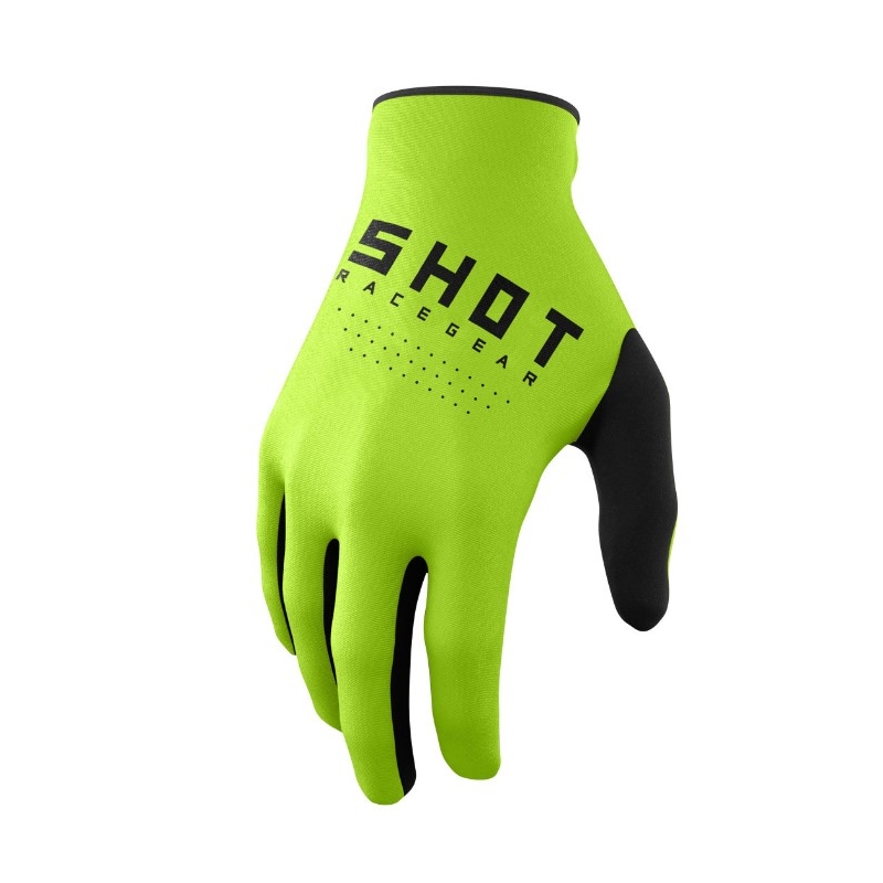 Motokross-kindad Shot Raw must-fluo roheline allahindlus