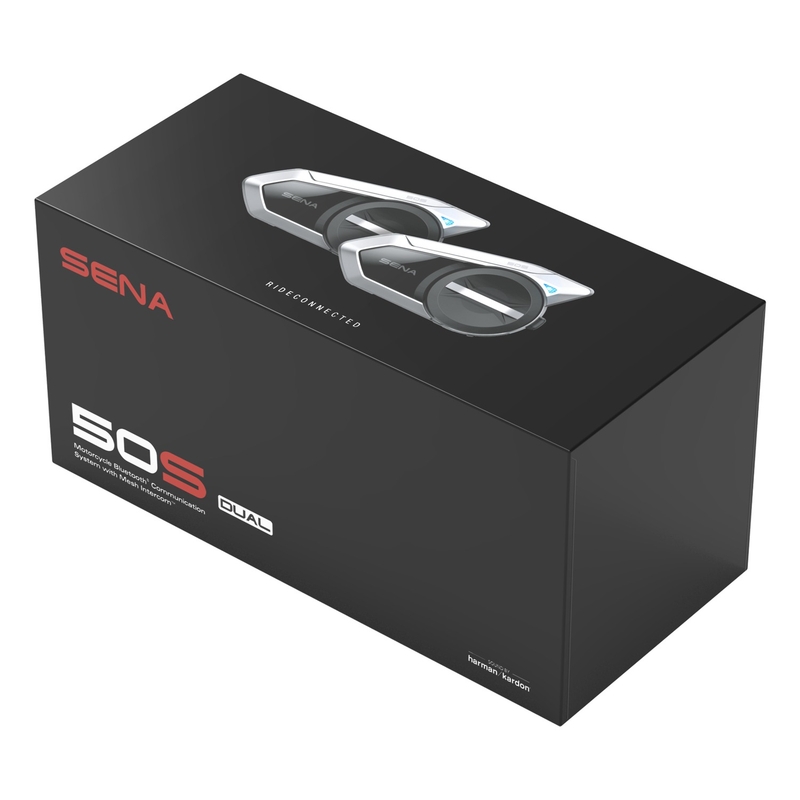 2 Bluetooth interkomitee kõrvaklappide komplekt SENA 50S
