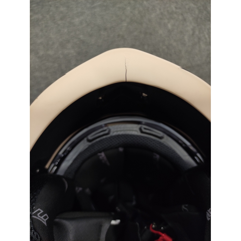 Přilba na motorku MT Streetfighter Skull 2020 oranžovo-hnědá - II. jakost