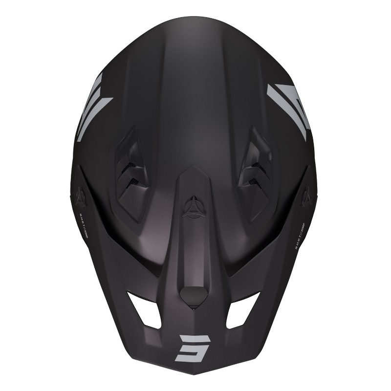 Mootorratta kiiver Shot Jump Black Matte