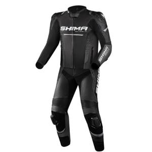 Shima STR 2.0 mustahall mootorratta kombinesoon