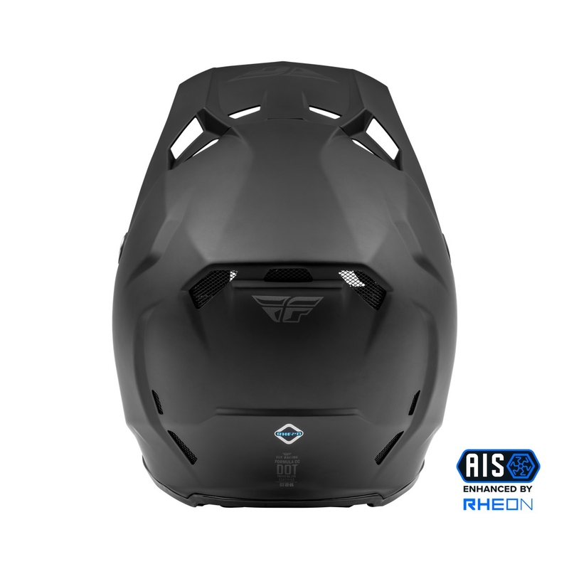 Motokross kiiver FLY Racing Formula Solid black matt
