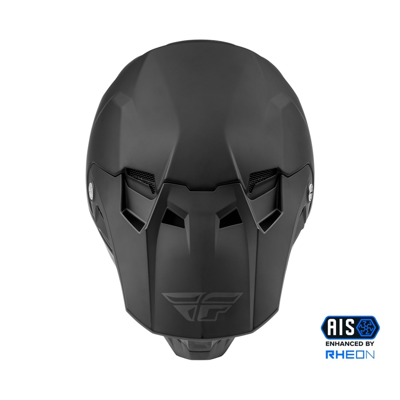 Motokross kiiver FLY Racing Formula Solid black matt