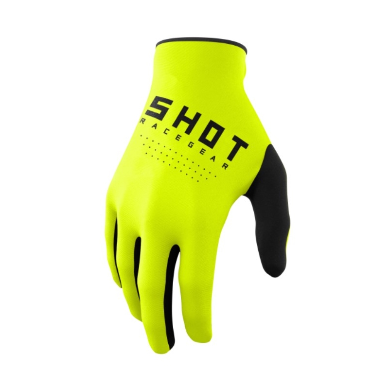 Laste motokross-kindad Shot Raw Kid fluo kollane allahindlus