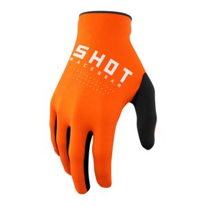 Laste motokross-kindad Shot Raw Kid oranž allahindlus