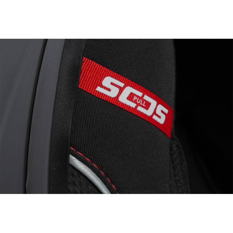 Cassida Integral GT 2.1 Flash Black-Red-Grey mootorratta kiiver