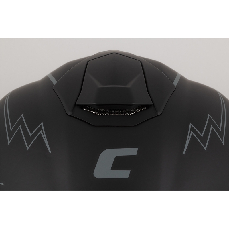 Cassida Integral GT 2.1 Flash Black-Red-Grey mootorratta kiiver