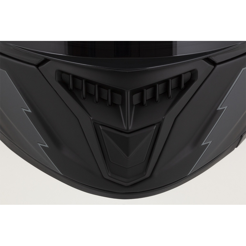 Integral mootorratta kiiver Cassida Integral GT 2.1 Flash must-sinine-hall
