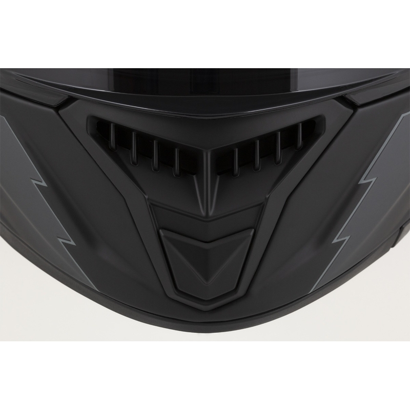 Integral mootorratta kiiver Cassida Integral GT 2.1 Flash must-sinine-hall