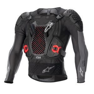 Alpinestars Bionic Plus 2 must-hall-punane kehakaitse