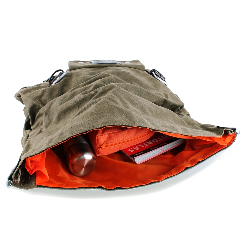 Seljakott Oxford Heritage khaki roheline