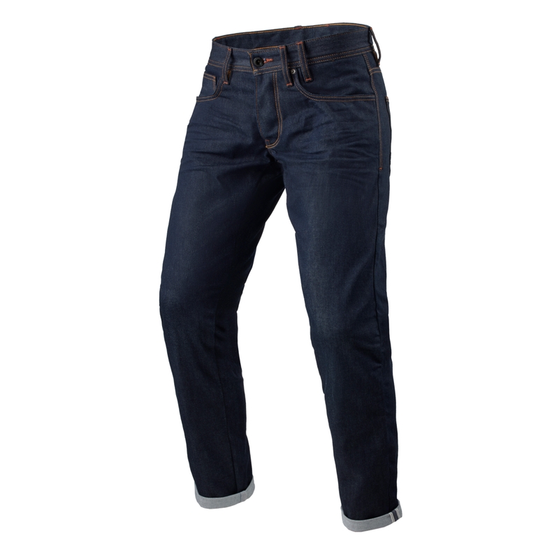 Revit Lewis Selvedge TF tumesinised mootorratta teksad