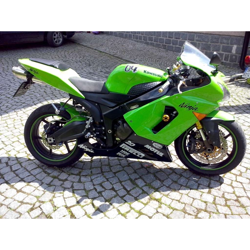 Kawasaki ZX-6R (05-06) ilma kaitsekorvi muutmiseta Classic
