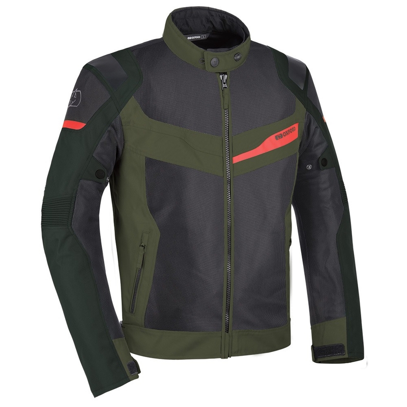 Oxford Dakar D2D Air mootorratta jope roheline