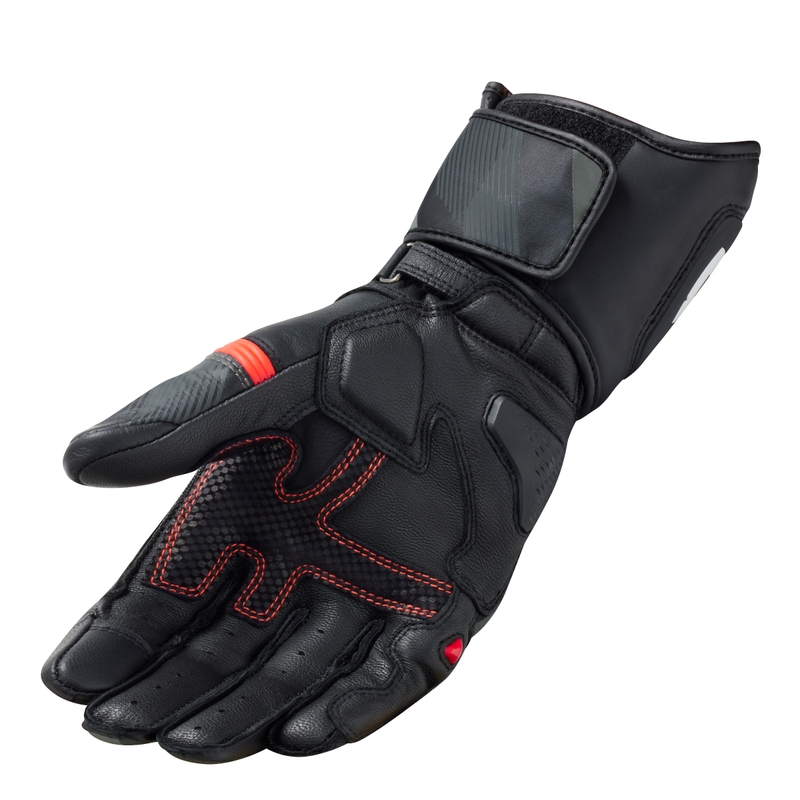 Mootorrattakindad Revit League 2 must-fluo punane