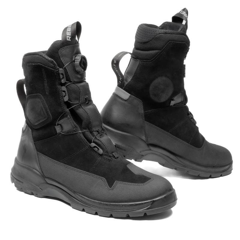 Rebelhorn Infinity mustad mootorratta saapad allahindlus