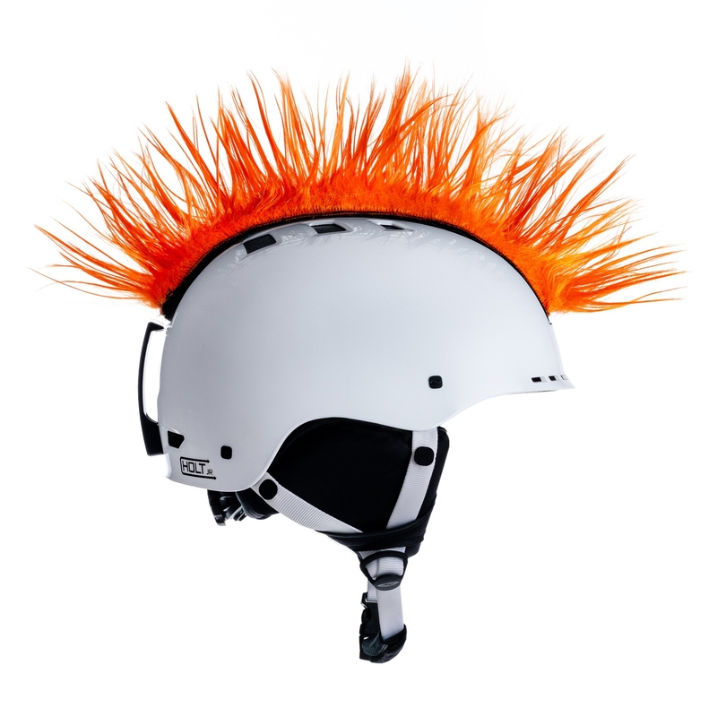 Mohawk kiivermüts oranž